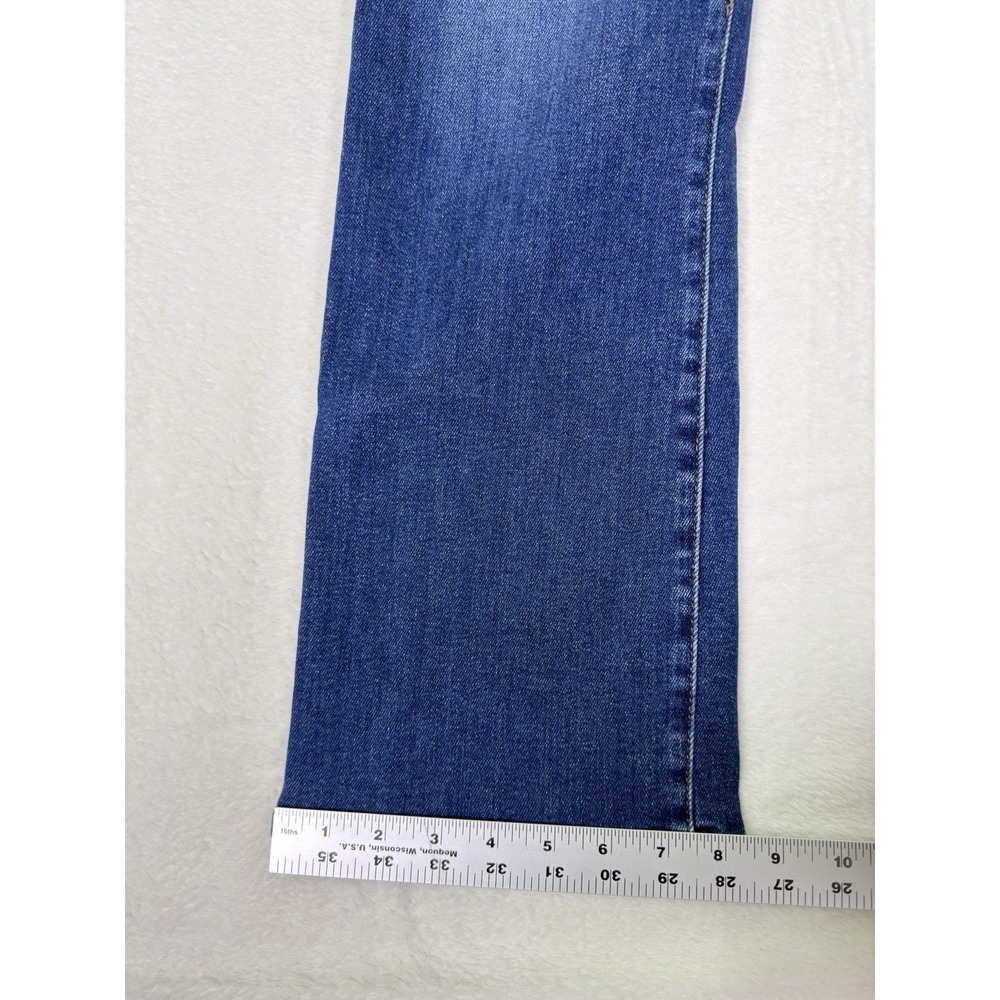 Good American Jeans Womens 6/28 Blue High Rise Good Legs Mini Crop Bootcut - Picture 6 of 9